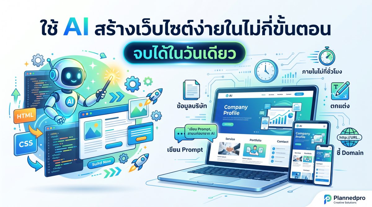 ใช้ Ai สร้างเว็บไซต์ง่ายในไม่กี่ขั้นตอน